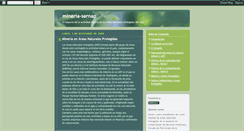 Desktop Screenshot of mineria-sernap.blogspot.com