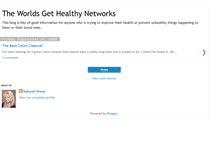 Tablet Screenshot of gethealthynetwork.blogspot.com