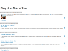 Tablet Screenshot of diaryofanelderofzion.blogspot.com