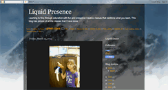 Desktop Screenshot of liquidpresence.blogspot.com