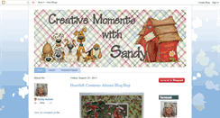 Desktop Screenshot of creativemomentswithsandy.blogspot.com