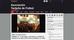 Desktop Screenshot of futboldetarija.blogspot.com