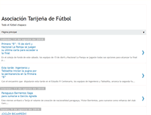 Tablet Screenshot of futboldetarija.blogspot.com