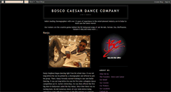 Desktop Screenshot of boscocaesardancecompany.blogspot.com