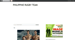 Desktop Screenshot of philippinerugbyteam.blogspot.com