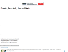Tablet Screenshot of bor-borvidek.blogspot.com