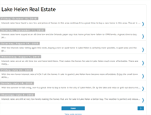 Tablet Screenshot of lakehelen.blogspot.com