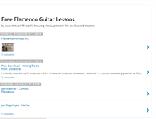 Tablet Screenshot of flamenco-lessons.blogspot.com