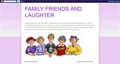 Desktop Screenshot of familyfriendsandlaughter.blogspot.com