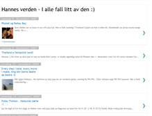 Tablet Screenshot of hanneborgersen.blogspot.com