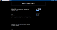 Desktop Screenshot of katieyunholmes.blogspot.com