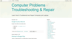 Desktop Screenshot of computer-problems-repair.blogspot.com