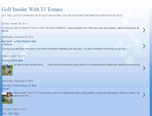 Tablet Screenshot of golfinsidergolfblog.blogspot.com