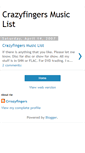 Mobile Screenshot of crazyfingerss.blogspot.com