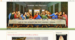 Desktop Screenshot of cheeseuschrist.blogspot.com