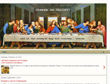 Tablet Screenshot of cheeseuschrist.blogspot.com