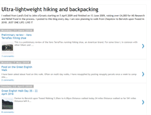 Tablet Screenshot of litehikersblog.blogspot.com