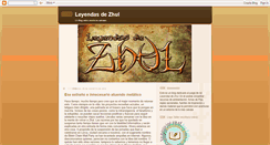 Desktop Screenshot of leyendasdezhul.blogspot.com