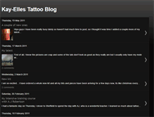 Tablet Screenshot of kay-elles-tattoos.blogspot.com