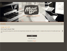 Tablet Screenshot of mikeamos.blogspot.com