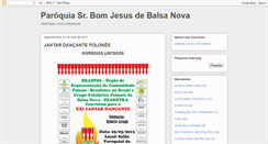 Desktop Screenshot of coroinhas-balsanova.blogspot.com