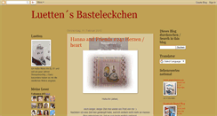 Desktop Screenshot of luetten.blogspot.com