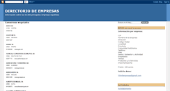 Desktop Screenshot of empresasespanolas.blogspot.com