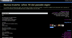 Desktop Screenshot of nuncamuerta.blogspot.com