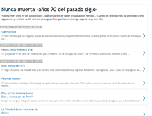 Tablet Screenshot of nuncamuerta.blogspot.com