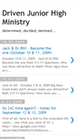 Mobile Screenshot of drivenjrhigh.blogspot.com