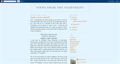 Desktop Screenshot of nightshift66.blogspot.com