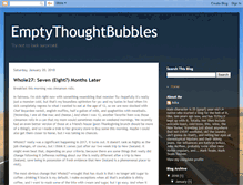 Tablet Screenshot of emptythoughtbubbles.blogspot.com