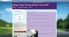 Desktop Screenshot of colegiosantateresita2009.blogspot.com