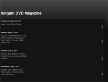 Tablet Screenshot of kingpin-dvd-magazine.blogspot.com