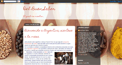 Desktop Screenshot of del-buen-sabor.blogspot.com