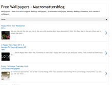 Tablet Screenshot of macromattersblog.blogspot.com