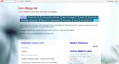 Desktop Screenshot of cornallergyaid.blogspot.com