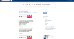 Desktop Screenshot of bestwebdomainhosting.blogspot.com