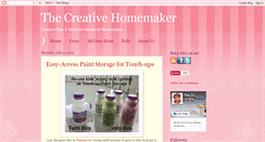 Desktop Screenshot of creativehomemakers.blogspot.com