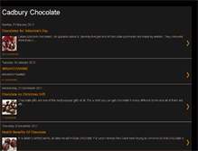 Tablet Screenshot of cadbury-chocolates.blogspot.com