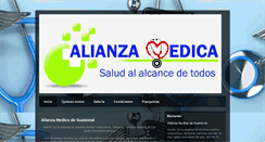 Desktop Screenshot of alianzamedica.blogspot.com