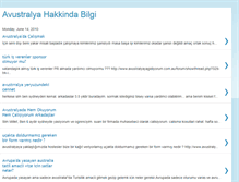 Tablet Screenshot of benavustralyayagidiyorum.blogspot.com