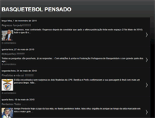 Tablet Screenshot of basquetebolpensado.blogspot.com