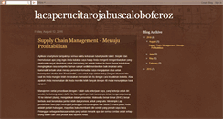 Desktop Screenshot of lacaperucitarojabuscaloboferoz.blogspot.com