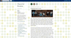 Desktop Screenshot of mchsclassof97.blogspot.com