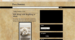 Desktop Screenshot of frillseekerz.blogspot.com