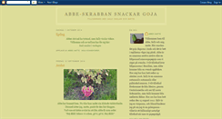 Desktop Screenshot of abbeskrabban.blogspot.com