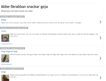 Tablet Screenshot of abbeskrabban.blogspot.com