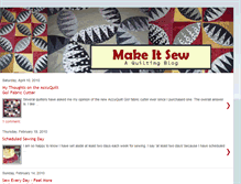 Tablet Screenshot of makeitsew.blogspot.com