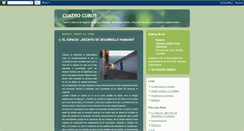 Desktop Screenshot of cuatrocubos.blogspot.com